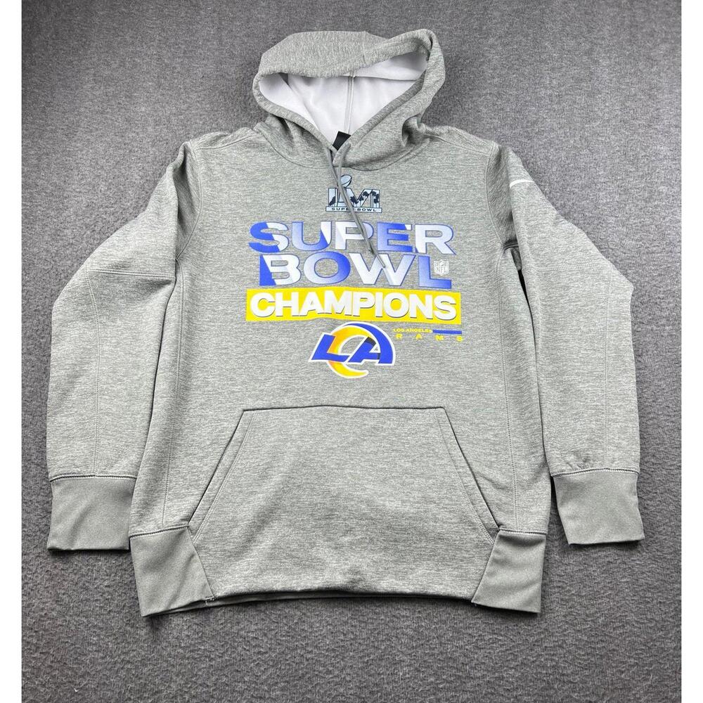 Nike Dri-FIT Super Bowl Champions LA Hoodie‎ Medium